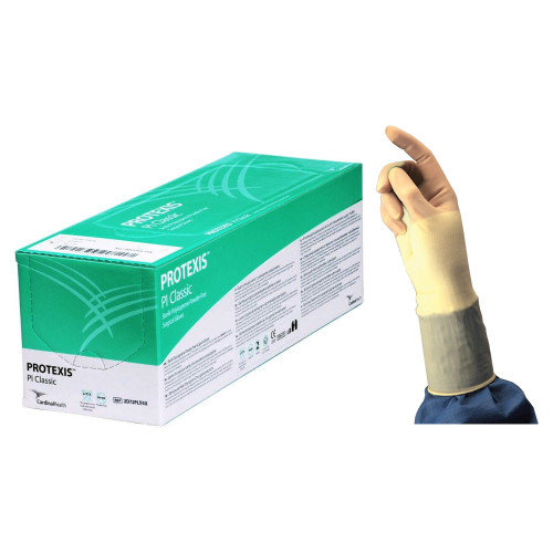Cardinal Health 2D72PL55X - Protexis PI Classic Sterile Polyisoprene Powder-Free Surgical Gloves, Size 5.5