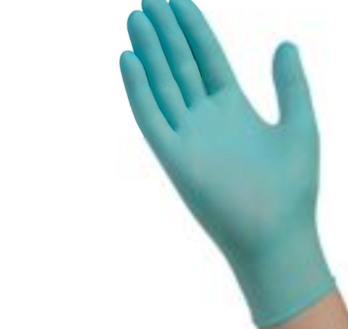 Cardinal Health 8898NB - ESTEEM Stretch Nitrile Exam Gloves, Powder-Free, Large, Blue, Non-Sterile - 4.7 MIL