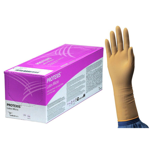 Cardinal Health 2D72NT60X - Protexis Latex Micro Surgical Gloves, Powder-Free, Sterile, Nitrile Coating, Size 6