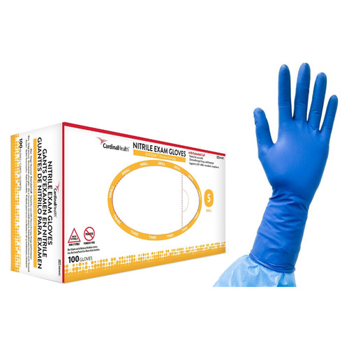 Cardinal Health 8896EC - Cardinal Health ESTEEM Chemotherapy Nitrile Gloves, Non-Sterile, Small