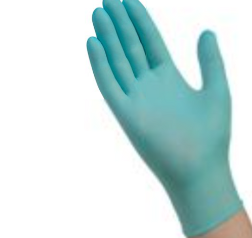 Cardinal Health 8897NB - ESTEEM Stretch Nitrile Exam Gloves, Powder-Free, Medium, Blue, Non-Sterile - 4.7 MIL