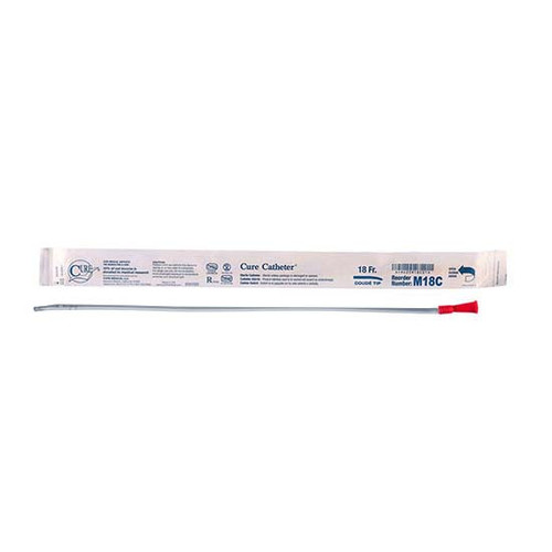 ConvaTec HM18C - Cure 18 Fr Hydrophilic Coude Catheter, 16"