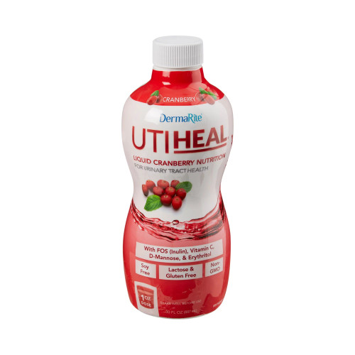 Dermarite PRO6000 - Oral Supplement UTIHeal™ Cranberry Flavor Ready to Use 30 oz. Bottle