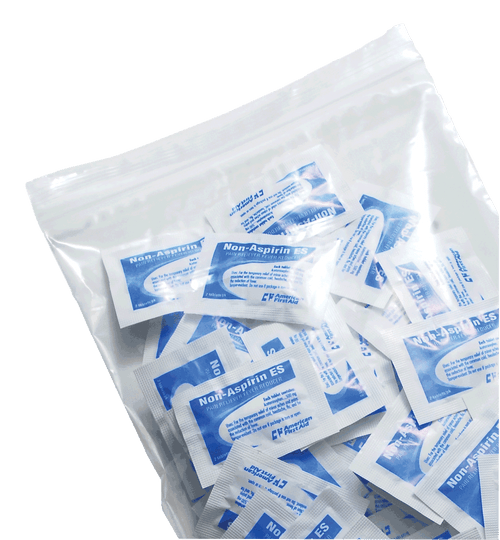 Elkay Plastics F21215 - Reclosable Bag Clear Line 12 X 15 Inch LDPE Clear Zipper / Seal Top Closure