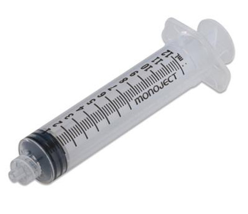 Cardinal Health 8881112083 - Monoject Luer-Lock Tip Syringe, 12mL