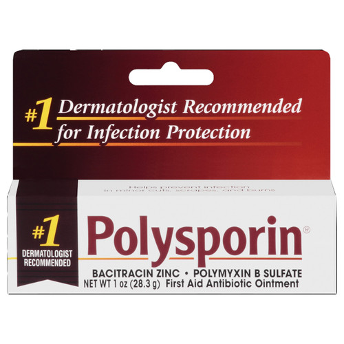 J&J 23789 - Polysporin First Aid Antibiotic Ointment, 1 oz.