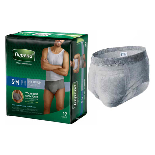 Depend Silhouette Incontinence Underwear for Women, Maximum Absorbency,  Small, Pink & Black