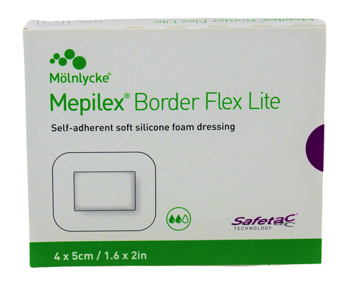 Molnlycke 581011 - Mepilex Border Lite Flex Dressing 1.6" x 2" - Replaces SC281000