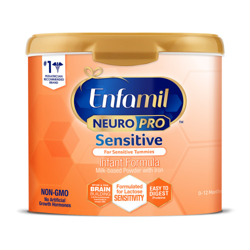 Mead Johnson Nutrition 197801 - Enfamil NeuroPro Sensitive Powder, 19.5 oz Tub