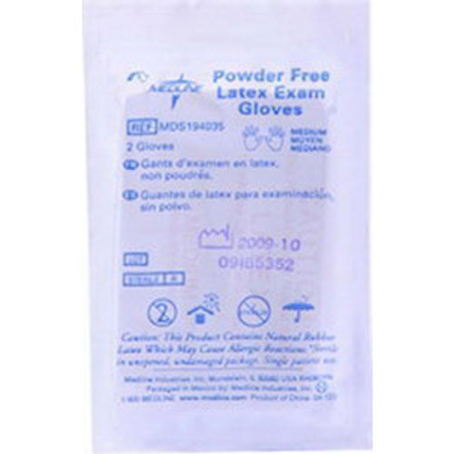 Medline MDS194034 - Medline Sterile Powder-Free Latex Exam Glove Small