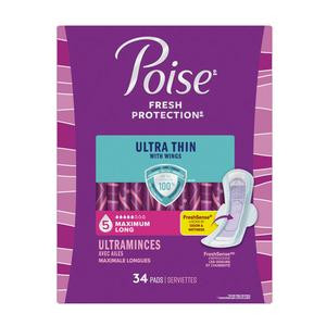 Kimberly Clark 54215 - Poise Ultra Thin Max Pad (54215)