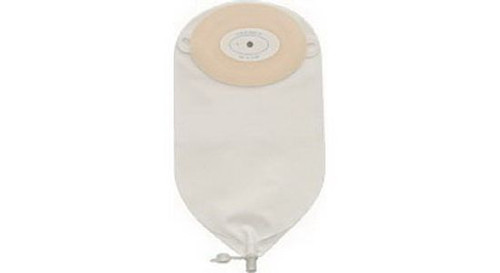 Nu Hope 8734-C - 1-Piece Post-Op Urinary Pouch Cut-to-Fit Convex 3/4" x 1-1/2" Oval