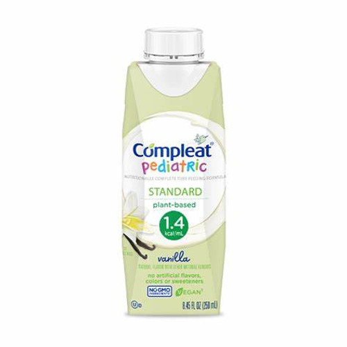 Nestle 4390010356 - Compleat Pediatric Standard 1.4 Cal, Vanilla, 250 mL Carton
