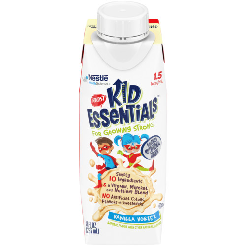 Nestle 4390058541 - Boost Kid Essentials 1.5, Vanilla Vortex, 8 oz. Tetra Prisma