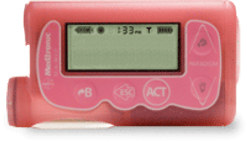 MiniMed MMT-523NAH - MiniMed Paradigm Real-Time Revel 523 System, Pink