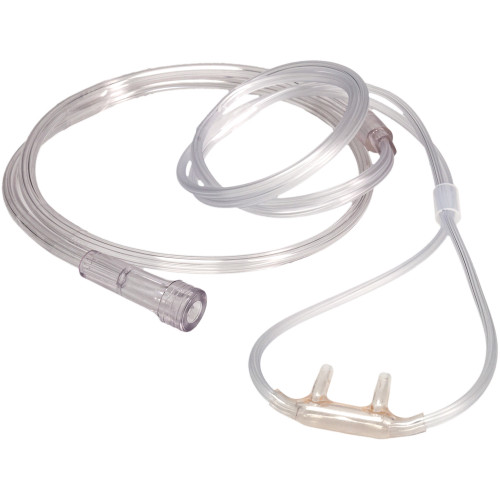 Salter 556 - Comfort Soft Plus Curved Flared Cannula Nasal Cannula with 7 ft. Tubing, Standard, Adult