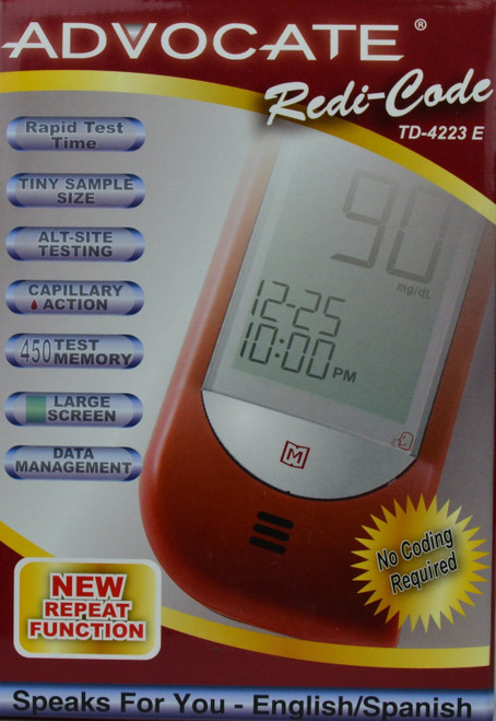 Advocate Redi-Code+ Talking Glucose Meter Kit