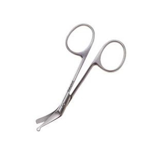 Coloplast 95050 - Ostomy Scissors Coloplast® Finger Ring Handle Curved Blunt Tip / Blunt Tip