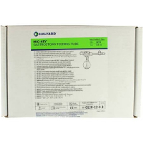 Avanos 0120-18-1.2 - Gastrostomy Feeding Tube Kit MIC-Key® 18 Fr. 1.2 cm Tube Silicone Sterile