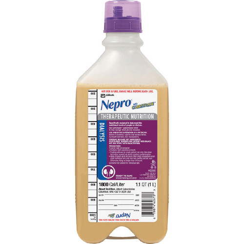 Abbott 62669 - Tube Feeding Formula Nepro® with Carbsteady® Vanilla Flavor Liquid 33.8 oz. Carton