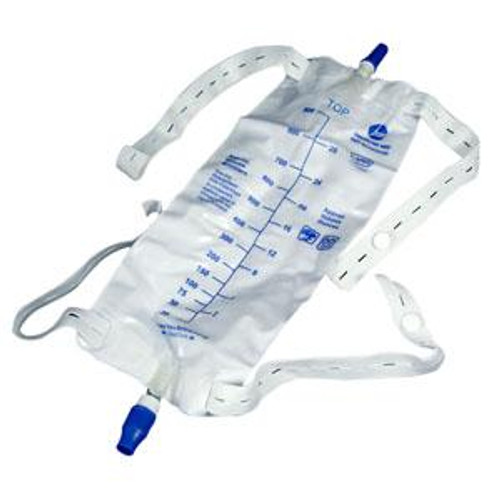 Amsino AS309N - Urinary Drain Bag AMSure® Anti-Reflux Valve / Twist Drain Valve Sterile Fluid Path 900 mL Vinyl