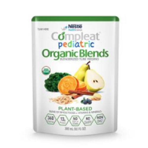 Nestle 4390011721 - COMPLEAT Pediatric Organic Blends, Plant-Based, 10.1 fl. oz