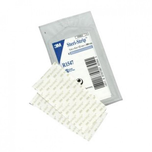 3M R1547 - Skin Closure Strip Steri-Strip™ 1/2 X 4 Inch Nonwoven Material Reinforced Strip White