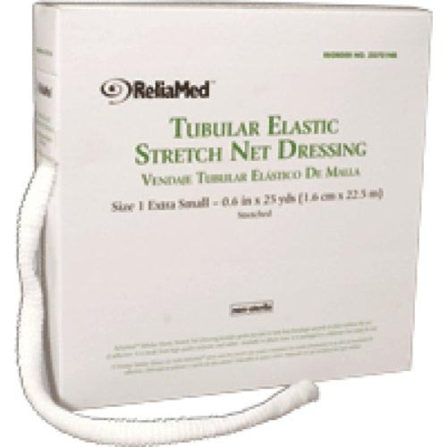 Reliamed 709NB - ReliaMed Tubular Elastic Stretch Net Dressing, Medium 24" - 33" x 25 yds. (Chest, Back, Perineum and Axilla)