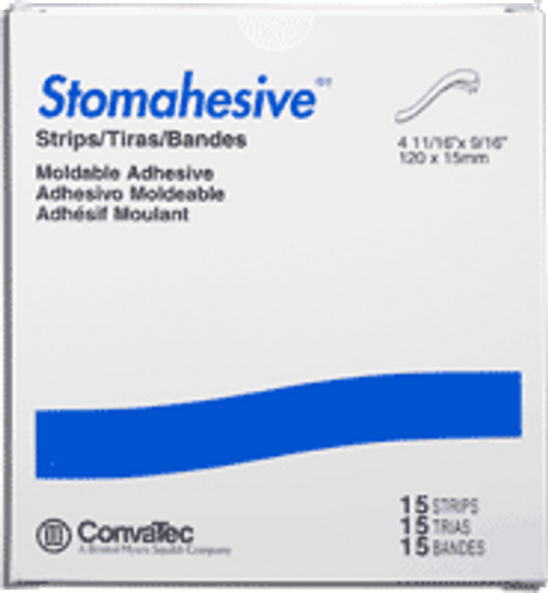 ConvaTec 25542 - Ostomy Strip StomahesiveÃ‚® Moldable, 2 Sided, 15 mm Width, 120 mm Length