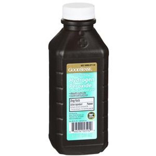 Geiss Destin & Dunn DVJ00592 - GoodSense Hydrogen Peroxide, 3%, 8 oz