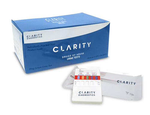 Clarity 6125 - Drug testing, Dip Card 12 Panel