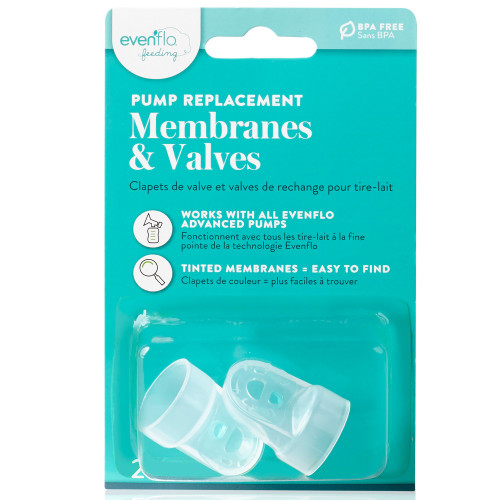 Midway Importing Inc 5141111 - Breast Pump Replacement Membrane and Valve Evenflo For All Evenflo Breast Pumps Midway Importing Inc 5141111 - Breast Pump Replacement Membrane and Valve Evenflo For All Evenflo Breast Pumps