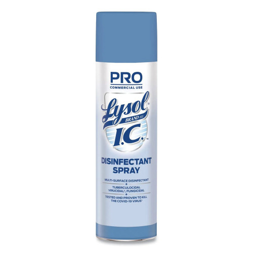 Lagasse RAC95029CT - Surface Disinfectant Lysol® I.C.™ Alcohol Based Aerosol Spray Liquid 19 oz. Can Scented NonSterile