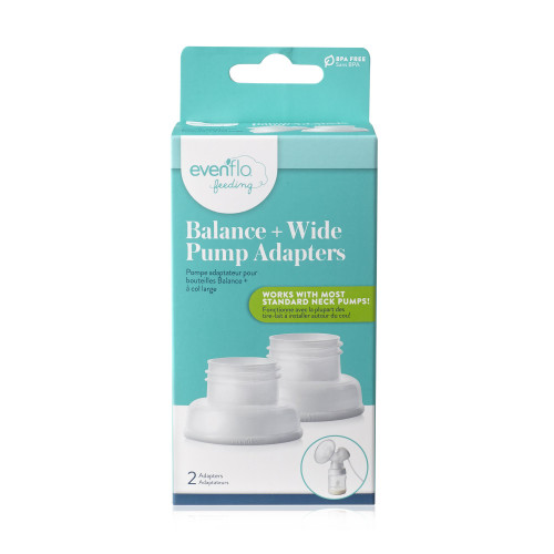 Midway Importing Inc 5142112 - Breast Pump Adapter Evenflo Balance + Wide Neck For Evenflo Balance + Wide Neck Bottles Midway Importing Inc 5142112 - Breast Pump Adapter Evenflo Balance + Wide Neck For Evenflo Balance + Wide Neck Bottles