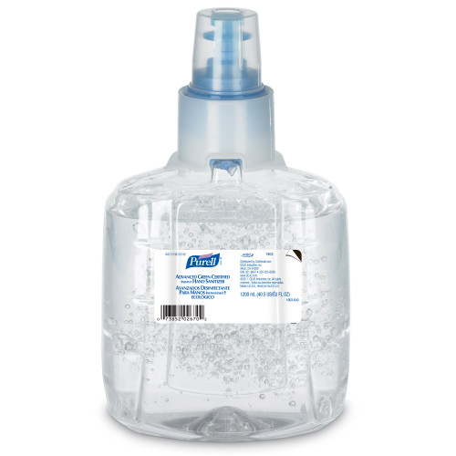 Gojo 1903-02 - Hand Sanitizer Purell® Advanced 1,200 mL Ethyl Alcohol Gel Dispenser Refill Bottle Gojo 1903-02 - Hand Sanitizer Purell® Advanced 1,200 mL Ethyl Alcohol Gel Dispenser Refill Bottle
