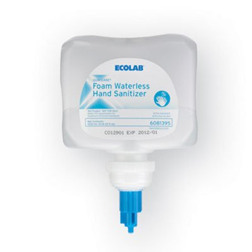 Ecolab Inc 6081395 - Hand Sanitizer Quik-Care™ 1,000 mL Ethyl Alcohol Foaming Dispenser Refill Bottle