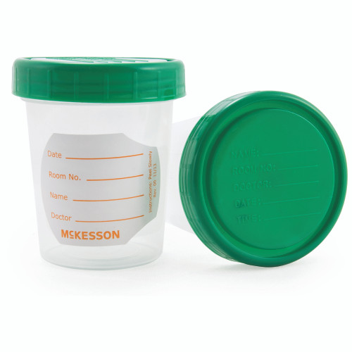 McKesson 563 - Specimen Container McKesson 120 mL (4 oz.) Screw Cap NonSterile McKesson 563 - Specimen Container McKesson 120 mL (4 oz.) Screw Cap NonSterile