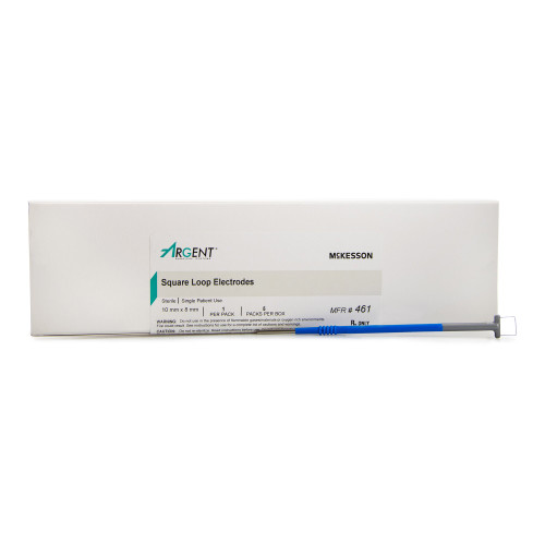 McKesson 461 - LEEP/LLETZ Electrode McKesson Argent™ Tungsten Wire Sterile 8 X 10 mm Square Loop Tip Disposable