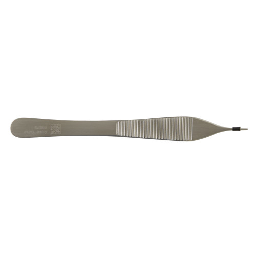 Integra Lifesciences 6-120 - Tissue Forceps Miltex® Adson 4-3/4 Inch Length OR / Surgical Grade German Stainless Steel NonSterile NonLocking Thumb Handle Straight Delicate, 1 X 2 Teeth Integra Lifesciences 6-120 - Tissue Forceps Miltex® Adson 4-3/4 Inch Length OR / Surgical Grade German Stainless Steel NonSterile NonLocking Thumb Handle Straight Delicate, 1 X 2 Teeth