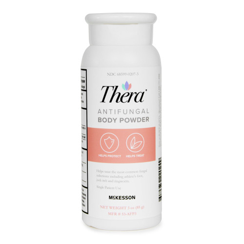 McKesson 53-AFP3 - Antifungal Thera® 2% Strength Powder 3 oz. Shaker Bottle McKesson 53-AFP3 - Antifungal Thera® 2% Strength Powder 3 oz. Shaker Bottle