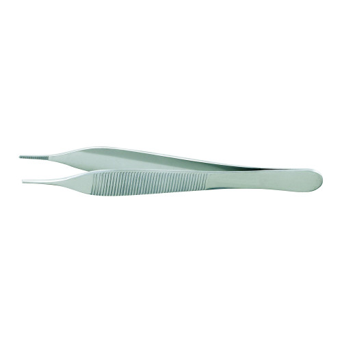 McKesson 43-1-769 - Dressing Forceps McKesson Argent™ Hudson-Ewald 4-3/4 Inch Length OR / Surgical Grade German Stainless Steel NonSterile NonLocking Thumb Handle Straight Serrated Tips McKesson 43-1-769 - Dressing Forceps McKesson Argent™ Hudson-Ewald 4-3/4 Inch Length OR / Surgical Grade German Stainless Steel NonSterile NonLocking Thumb Handle Straight Serrated Tips