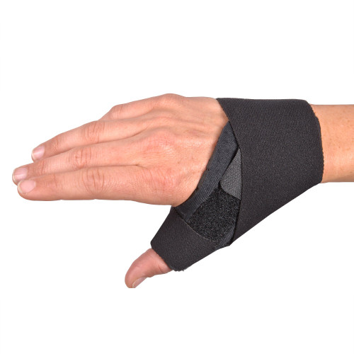 Hely & Weber 3842-BLK - Thumb Splint Santa Barbara One Size Fits Most Circumferential Strap Left or Right Thumb