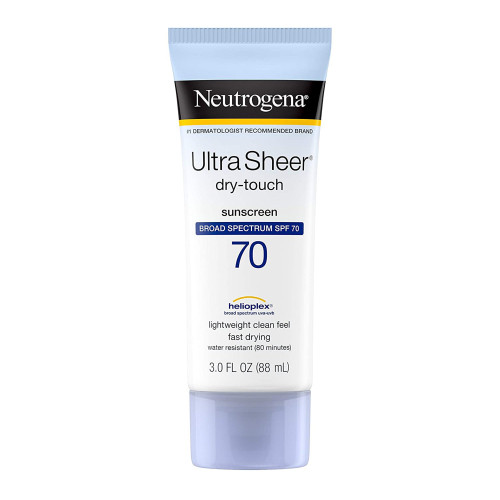 Johnson & Johnson 686877000 - Sunblock Neutrogena® Ultra Sheer® SPF 70 Lotion 3 oz. Tube Johnson & Johnson 686877000 - Sunblock Neutrogena® Ultra Sheer® SPF 70 Lotion 3 oz. Tube