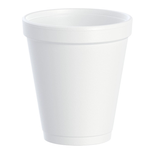 RJ Schinner Co 8J8 - Insulated Drinking Cup Dart® 8 oz. White Styrofoam Disposable RJ Schinner Co 8J8 - Insulated Drinking Cup Dart® 8 oz. White Styrofoam Disposable