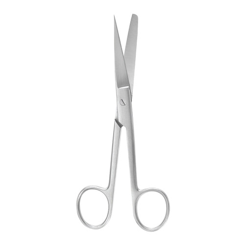 McKesson 43-1-275 - Operating Scissors McKesson Argent™ 5-1/2 Inch Length Surgical Grade Stainless Steel Finger Ring Handle Straight Sharp Tip / Sharp Tip McKesson 43-1-275 - Operating Scissors McKesson Argent™ 5-1/2 Inch Length Surgical Grade Stainless Steel Finger Ring Handle Straight Sharp Tip / Sharp Tip
