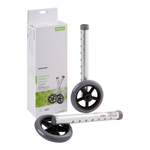 McKesson 146-10109 - McKesson Walker Wheel For 1-inch Frame Diameter Walkers