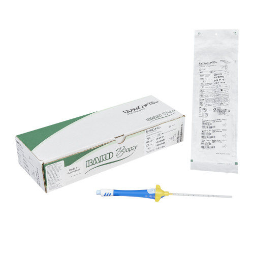 Bard 863017D - Breast Tissue Marker UltraCLIP® Dual Trigger 17 Gauge X 10 cm Needle with 3 mm Titanium, Ribbon Shaped Marker