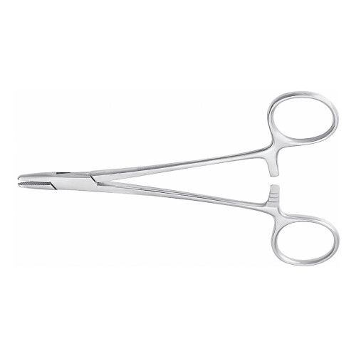 McKesson 43-2-832 - Needle Holder McKesson Baumgartner 5-1/2 Inch Length Serrated Jaws Finger Ring Handle McKesson 43-2-832 - Needle Holder McKesson Baumgartner 5-1/2 Inch Length Serrated Jaws Finger Ring Handle