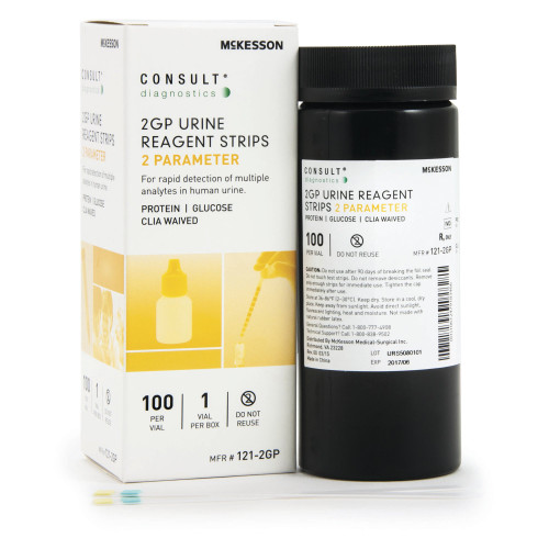McKesson 121-2GP - Urinalysis Reagent McKesson Consult™ Glucose, Protein For McKesson CONSULT 120 Ultra Urine Analyzer (MFR # 121-120) McKesson 121-2GP - Urinalysis Reagent McKesson Consult™ Glucose, Protein For McKesson CONSULT 120 Ultra Urine Analyzer (MFR # 121-120)