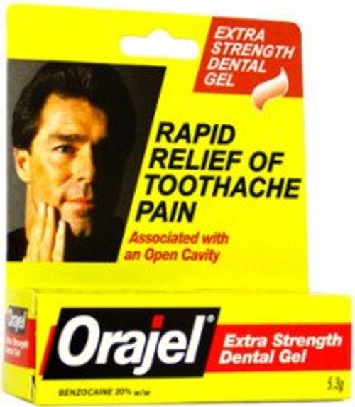 Del Pharmaceutical 10310032945 - Oral Pain Relief Orajel® 20% Strength Benzocaine Oral Gel 0.45 oz. Del Pharmaceutical 10310032945 - Oral Pain Relief Orajel® 20% Strength Benzocaine Oral Gel 0.45 oz.